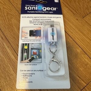 Sani gear Android portable sanitizing UVC light keychain